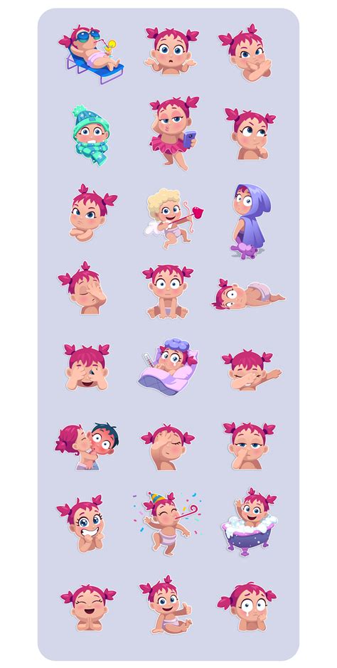 Animated emojis on Behance