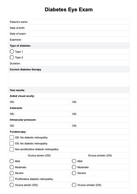 Neuro Check Form And Example Free Pdf Download