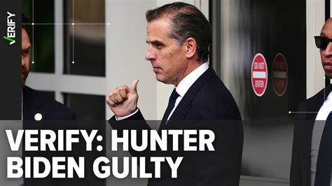 Hunter Biden Found Guilty In Gun Trial What Happens Next