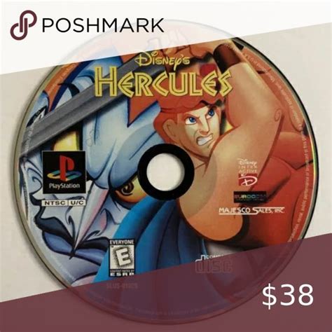 Disneys Hercules Action Game Playstation 1 Ps1 1998 Tested No Manual