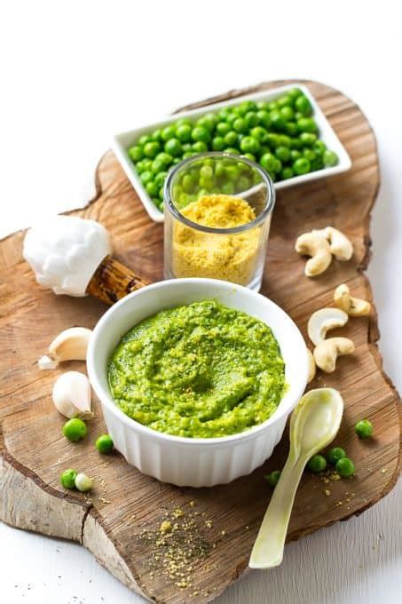 Creamy Cashew Pea Pesto Jessica In The Kitchen