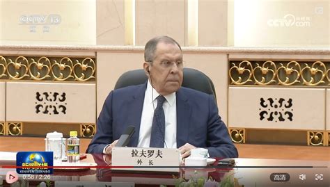 习近平会见俄罗斯外长拉夫罗夫