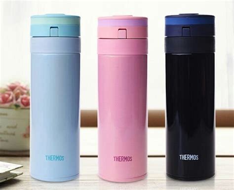 【thermos 膳魔師】超輕量自動上鎖不鏽鋼保溫瓶045ljns 450 Yahoo奇摩拍賣