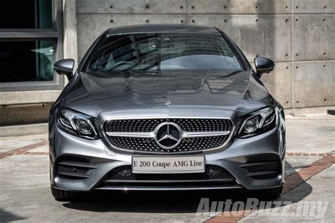 The New Mercedes Benz E Class Coupe Now In Malaysia Start Every