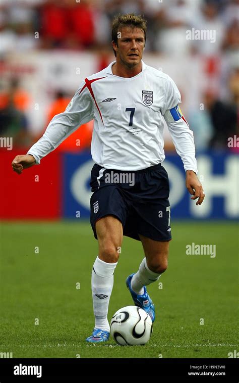 David Beckham England And Real Madrid World Cup Nuremburg Germany 15