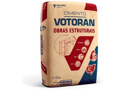 Cimento Votoran Obras Estruturais 50Kg Forte Obra