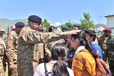 Coas Bajwa Visits Flood Hit Areas In Swat Pakistan Today