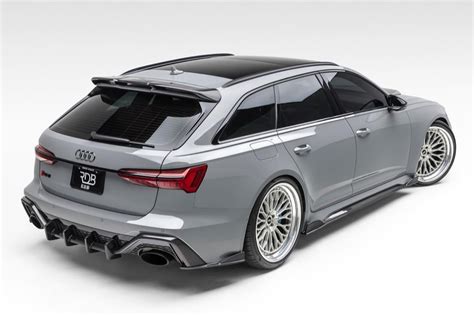 Audi RS6 Wagon Looks Menacing Wearing More Than $20,000 Worth Of Carbon ...