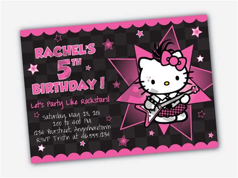 Divine Cakes By Janice Hello Kitty Rockstar Birthday Cake