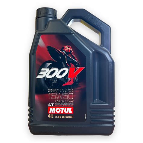 4 Liter Motul 300 V 4Takt Factory Line 15W-50 Motorradöl 15W50 – Levoil