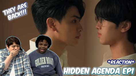 They Are Back วาระซ่อนเร้น Hidden Agenda Ep 1 Reaction W Jordieseay Youtube