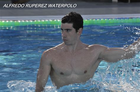 Alfredo Ruperez Waterpolo Tres Jugadores Del Equipo De Waterpolo Del