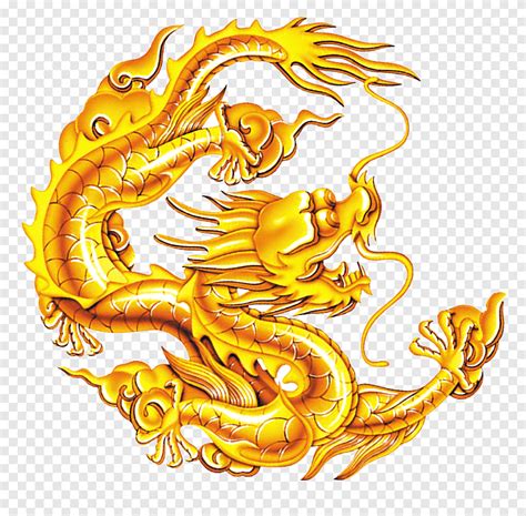 Chinese Dragon Golden Dragon Dragon Light Chinese Dragon Png PNGEgg