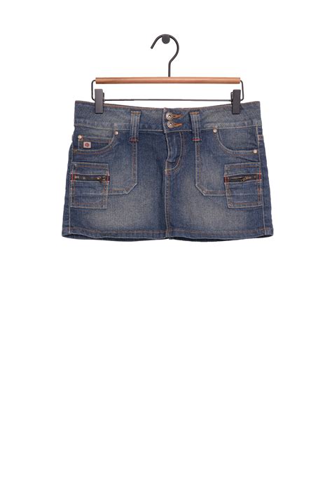 Y2K Micro Mini Denim Skirt – The Vintage Twin