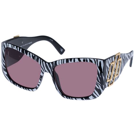 Primal Instinct Ltd Edt White Tiger 2452332 Uni Sex Square Sunglasses Le Specs