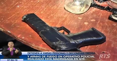 Ecuador Decomisan Drogas Y Armas De Fuego En Operativo Policial En