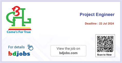 Project Engineer GRAMEEN BANGLA HOLDINGS LIMITED Bdjobs