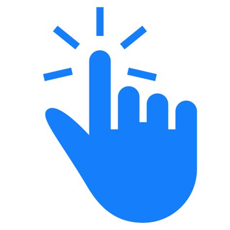 Click Here Hand Icon Png ClipArt Best