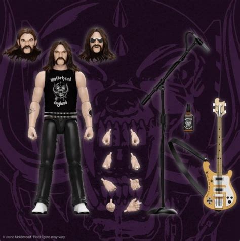 Motörhead Ultimates Action Figure Lemmy Kilmister RockArt Shop