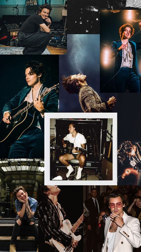 Harry Styles Collage Wallpapers Wallpaper Cave