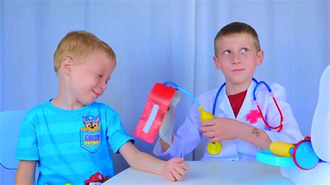 Goofy Doctor Mike And Jake Pretend Play Doctor Set Toys Doctor