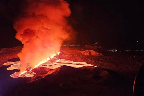 En Images L Islande Connait Une Nouvelle Ruption Volcanique Ce Que L