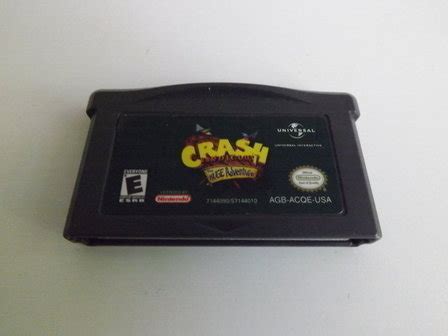 Crash Bandicoot The Huge Adventure Gameboy Advance Game