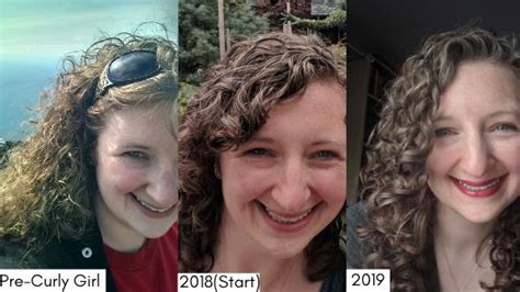 Curly Girl Method Before And After My Hair Journey