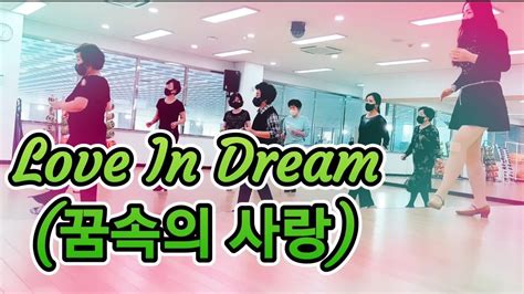 Love In Dream 꿈속의사랑 Linedance Beginner Trot Demo YouTube