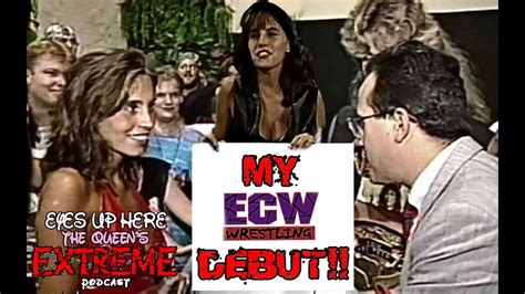 Behind The Scenes Of Francine S Ecw Debut I Was So Scared The Whole