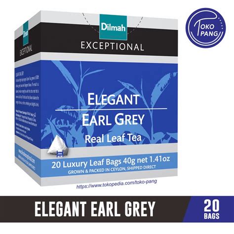 Jual Dilmah Exceptional Elegant Earl Grey Tea Shopee Indonesia