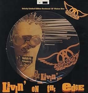 Aerosmith Livin On The Edge Picture Disc Amazon Music