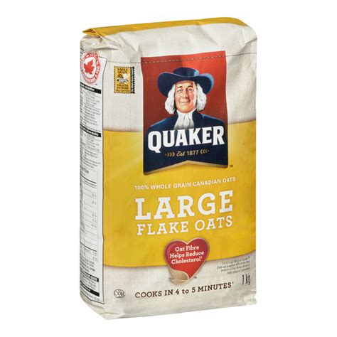 Quaker 100 Whole Grain Large Flake Oats Whistler Grocery Service