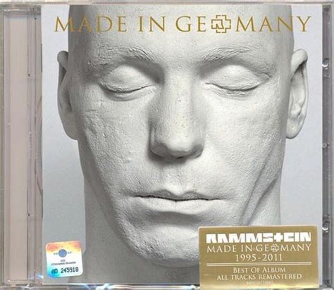 Rammstein Made In Germany 1995 2011 Rammstein CD Album Muziek