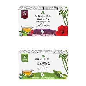 Amazon Miracle Tree Organic Moringa Superfood Tea Pack