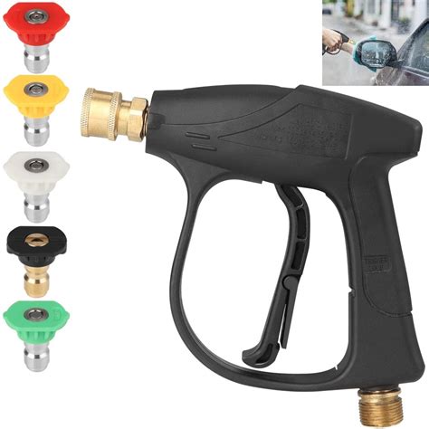 4350 PSI Pressure Washer Gun Pressure Washing Gun With 5 Nozzles High