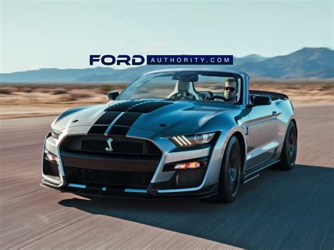 2020 Ford Mustang Shelby Gt500 Convertible Rendering Ford Authority — Stangbangers