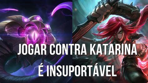 Jogar Contra Katarina É InsuportÁvel Velkoz Vs Katarina League Of