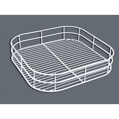 Commercial Dishwasher Cup Rack 435cm Curved Edges White