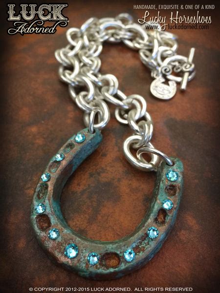 LUCK ADORNED - Lucky Horseshoe Necklace 1031 – Luck Adorned