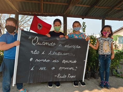 Escola De Assentamento No Rs Cria Projeto Pedagógico De Plantio De