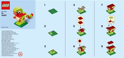 LEGO 40247 Dinosaur Instructions, Promotional - Monthly Mini Model Build