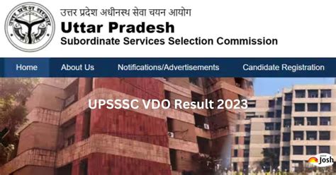 Upsssc Vdo Result 2023 Direct Link To Download Merit List