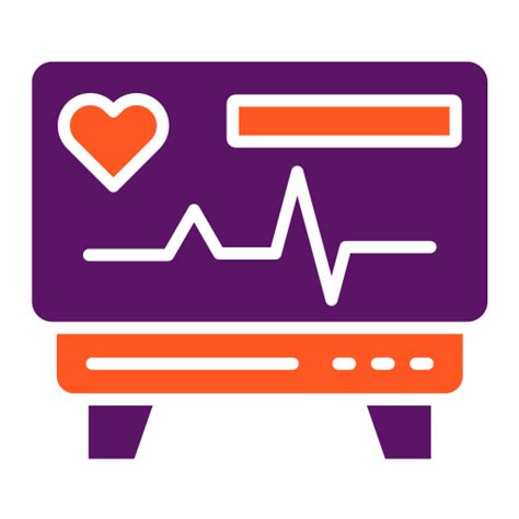 Heart Monitoring Generic Color Fill Icon