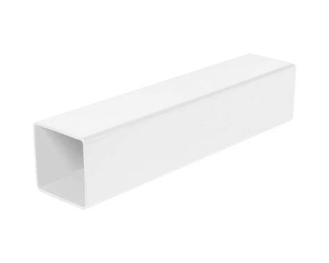 Square Plastic Downpipe M Length Mm White Direct Building