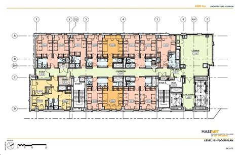 Residence Hall Floor Plan