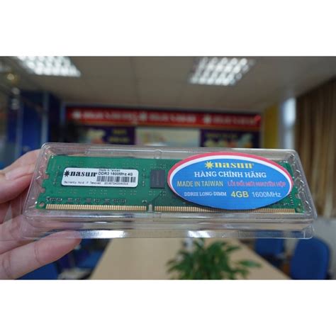 Ram Máy Tính để Bàn Ddr3 4gb Bus 1600 Nasun Shopee Việt Nam