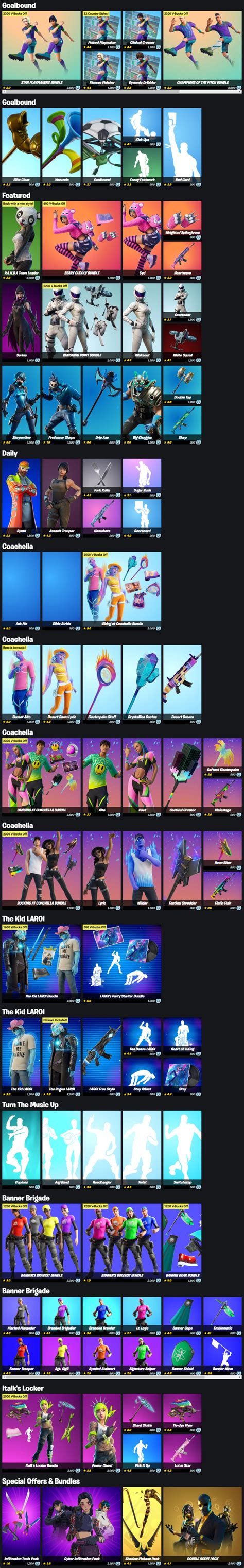 La Boutique Fortnite Du Mardi 25 Avril 2023