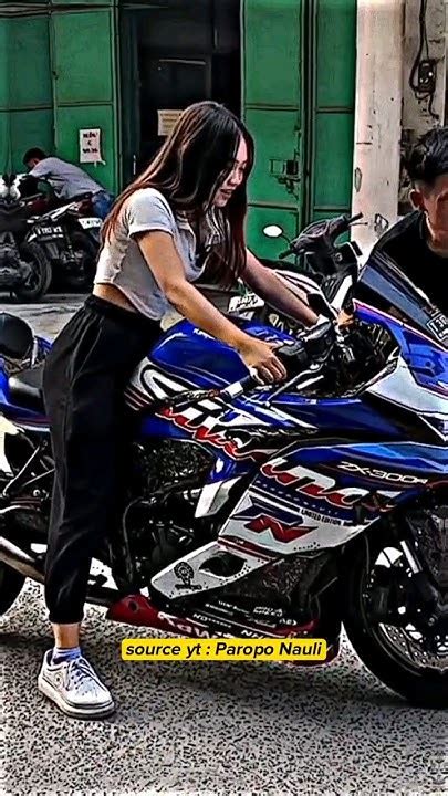 Ketika Cewe Cantik Nyobain Zx25r Sivana Paropo Nauli Motovlog Viral