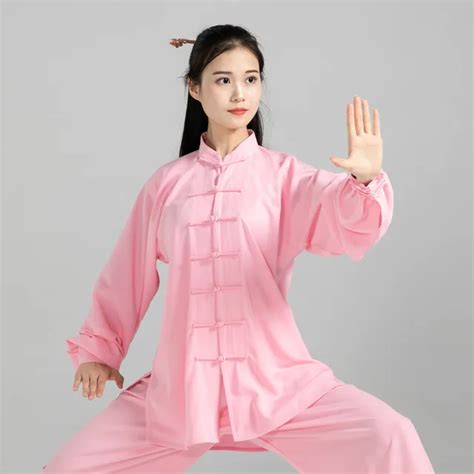 Buy High Quality Women Men Wushu Uniform Long Sleeve